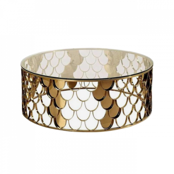 Bàn sofa inox mạ PVD