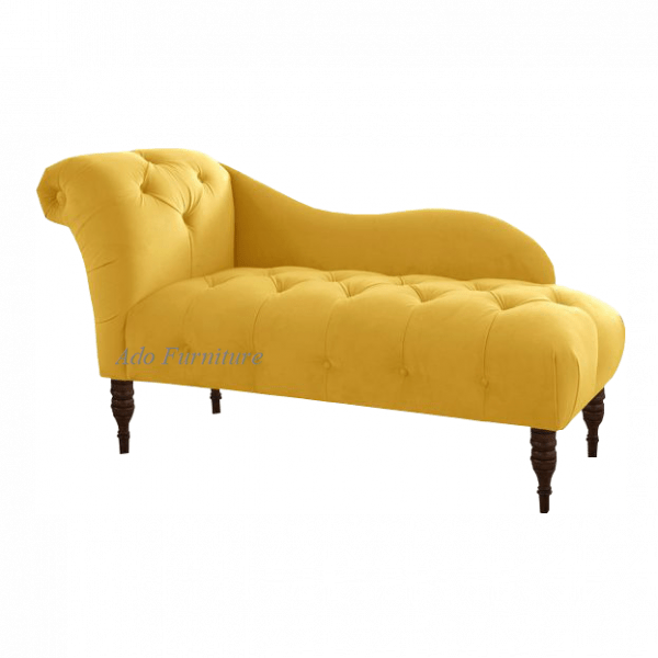 Sofa băng thư giãn vàng SB010