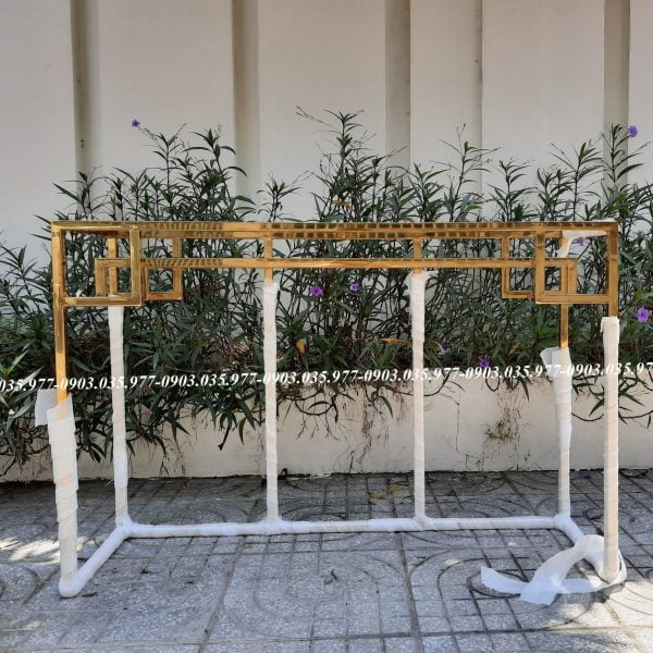 Bàn consode mạ vàng Gold