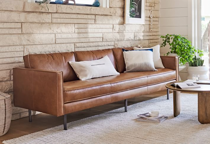 sofa da công nghiệp