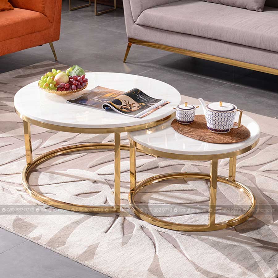 Bàn trà/bàn sofa cặp Ado
