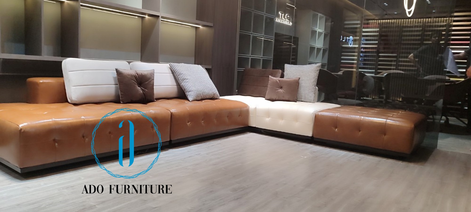 Ghế sofa băng bọc da