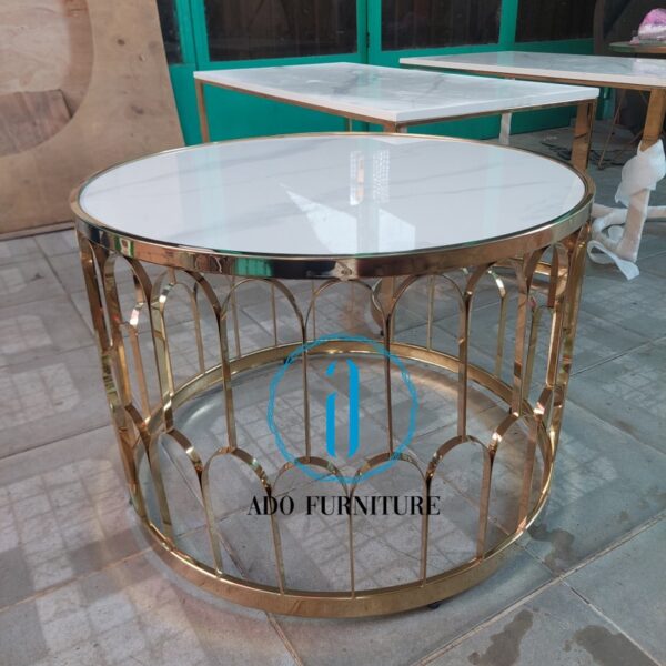 Bàn sofa inox mạ pvd